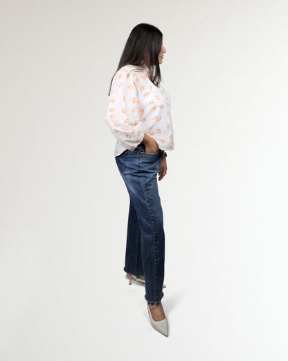 Orange Pout Shirt