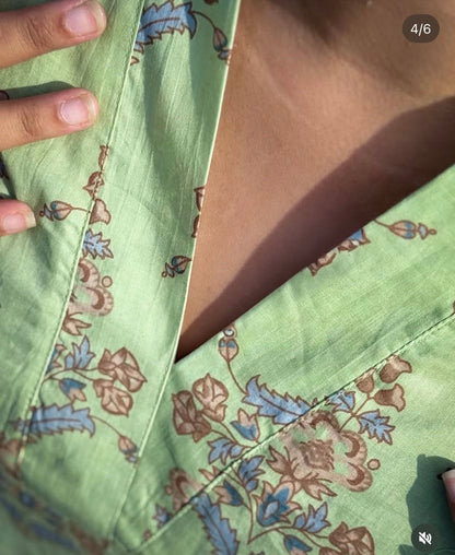 Pista Short Kurti